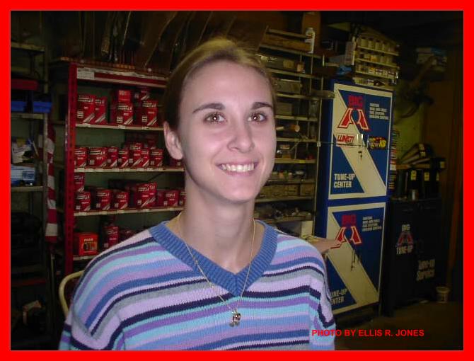 PHOTO TAKEN OCT. 31, 2002

NOW I WILL SPREAD THE WORD, GO TO PITTMANS'S GARAGE